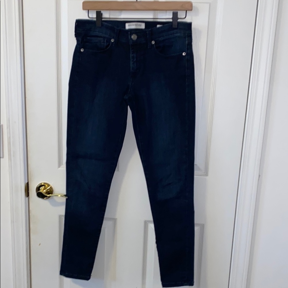 Banana Republic Skinny Ankle Jeans Sleek Fit Size 27